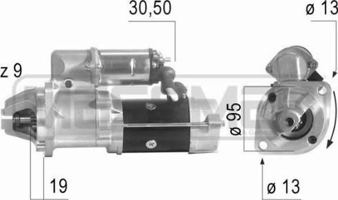 Messmer 220623A - Стартер vvparts.bg