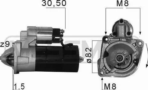 Messmer 220679 - Стартер vvparts.bg