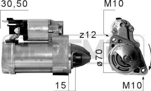 Messmer 220670A - Стартер vvparts.bg