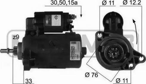 Messmer 220097 - Стартер vvparts.bg