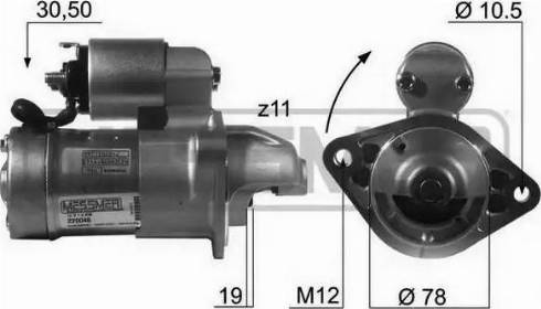 Messmer 220046 - Стартер vvparts.bg