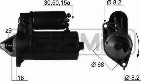 Messmer 220042R - Стартер vvparts.bg