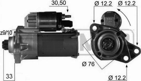 Messmer 220056A - Стартер vvparts.bg