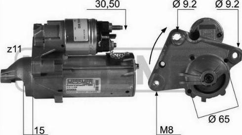 Messmer 220068A - Стартер vvparts.bg