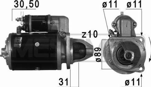 Messmer 220006A - Стартер vvparts.bg