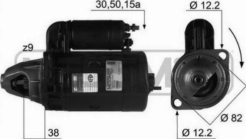 Messmer 220008R - Стартер vvparts.bg