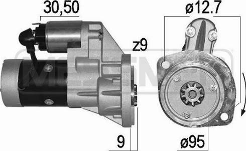 Messmer 220003R - Стартер vvparts.bg