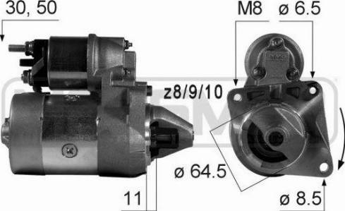 Messmer 220014A - Стартер vvparts.bg