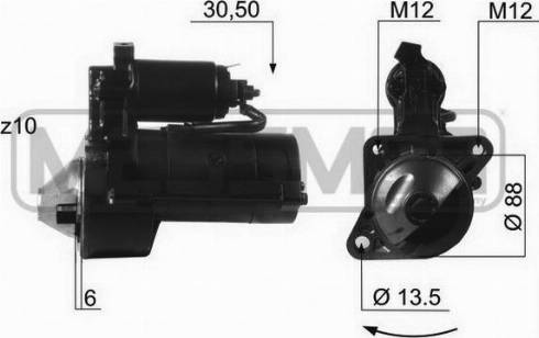 Messmer 220084R - Стартер vvparts.bg