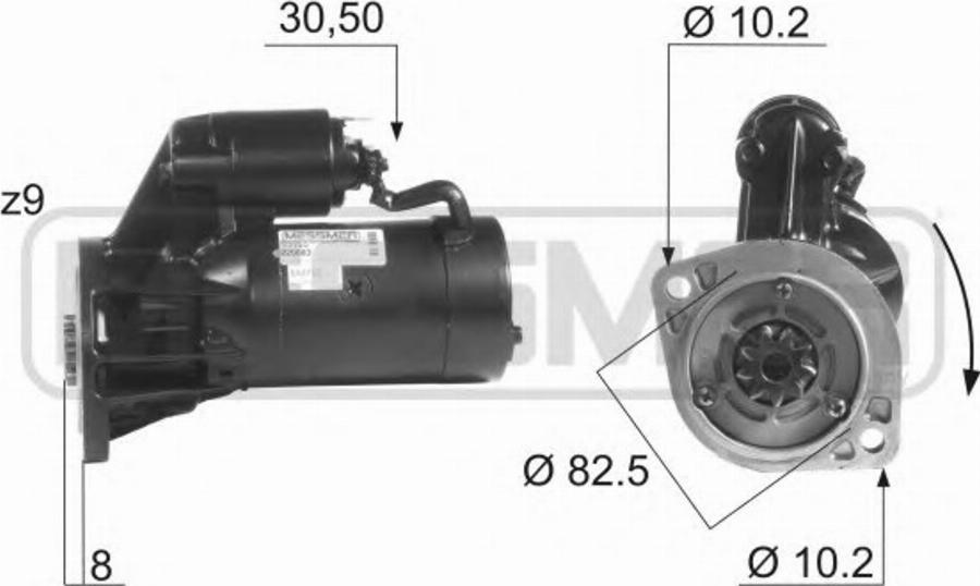 Messmer 220083 - Стартер vvparts.bg