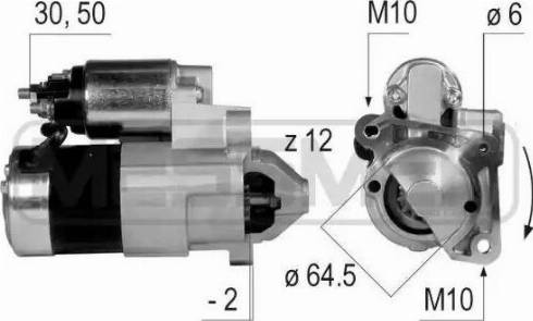 Messmer 220039 - Стартер vvparts.bg