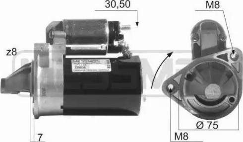 Messmer 220036 - Стартер vvparts.bg