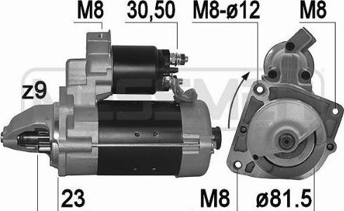 Messmer 220033A - Стартер vvparts.bg