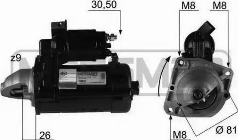 Messmer 220033 - Стартер vvparts.bg