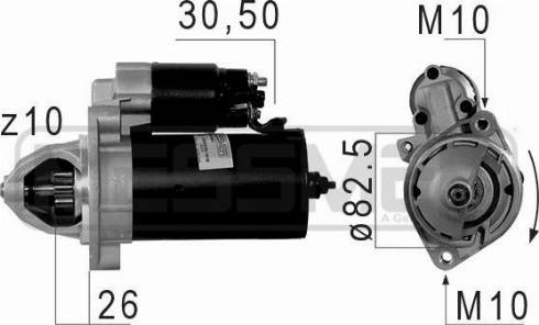 Messmer 220029A - Стартер vvparts.bg