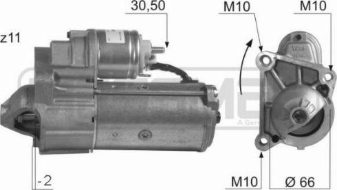 Messmer 220021A - Стартер vvparts.bg