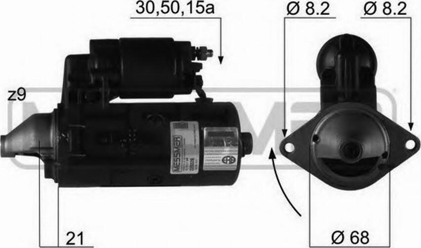 Messmer 220028 - Стартер vvparts.bg