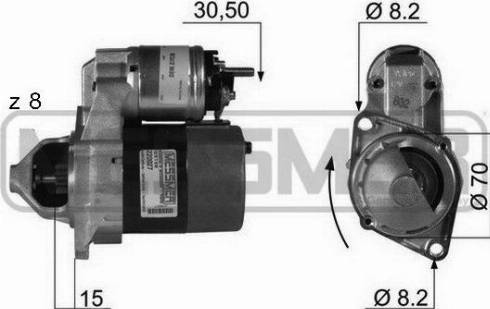 Messmer 220027A - Стартер vvparts.bg