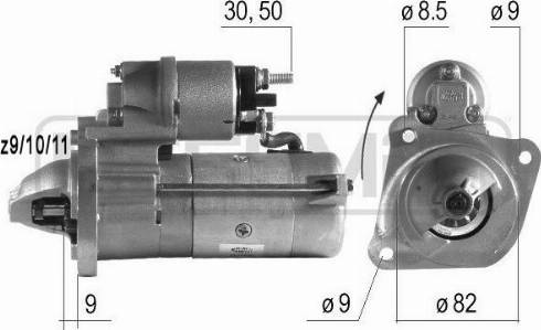 Messmer 220149A - Стартер vvparts.bg