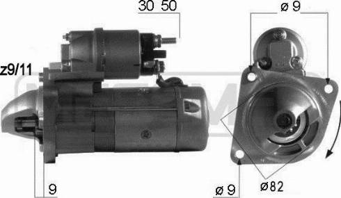 Messmer 220155A - Стартер vvparts.bg