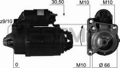 Messmer 220150R - Стартер vvparts.bg