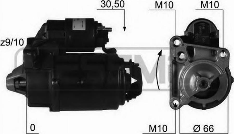 Messmer 220150 - Стартер vvparts.bg