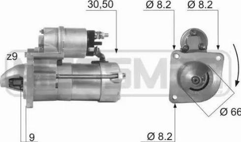 Messmer 220151 - Стартер vvparts.bg