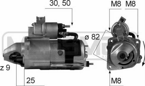 Messmer 220158A - Стартер vvparts.bg