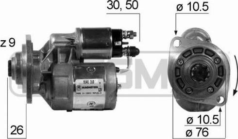 Messmer 220160A - Стартер vvparts.bg