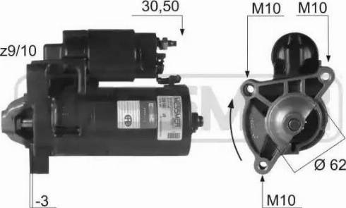 Messmer 220163 - Стартер vvparts.bg