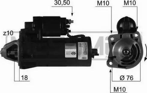 Messmer 220167 - Стартер vvparts.bg