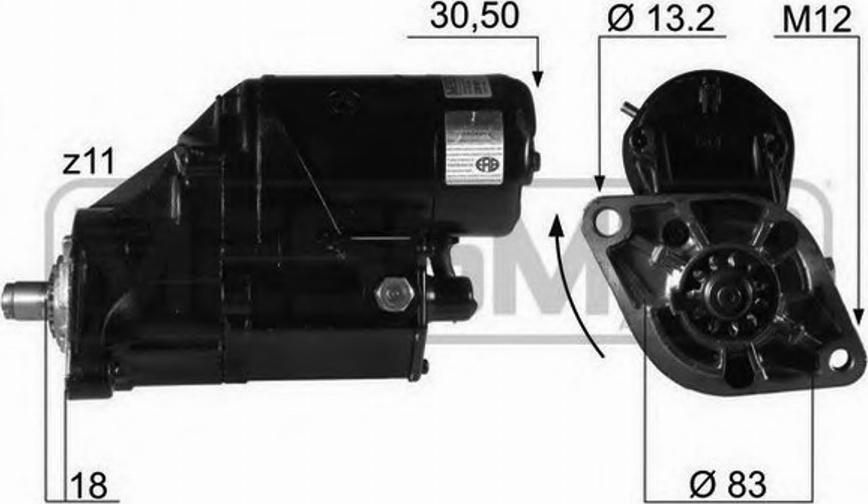 Messmer 220103 - Стартер vvparts.bg