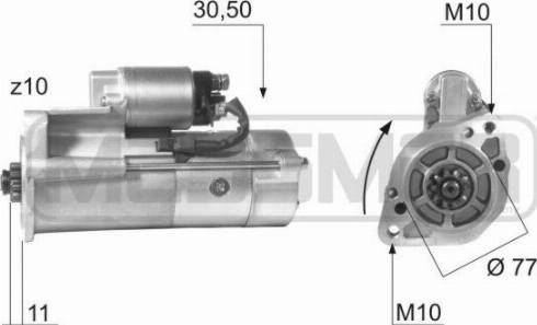 Messmer 220115R - Стартер vvparts.bg