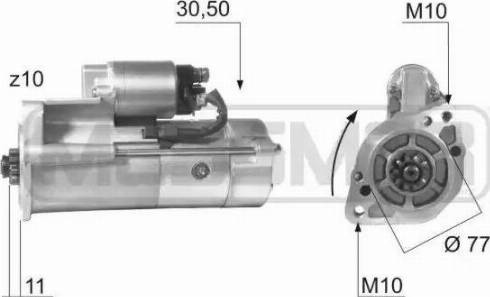 Messmer 220115 - Стартер vvparts.bg