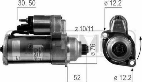 Messmer 220180A - Стартер vvparts.bg