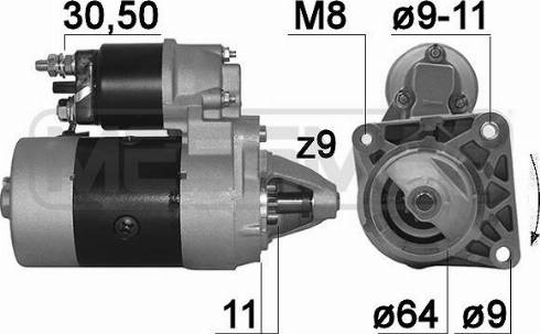 Messmer 220182A - Стартер vvparts.bg