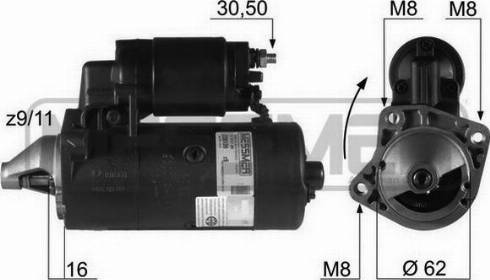 Messmer 220139R - Стартер vvparts.bg