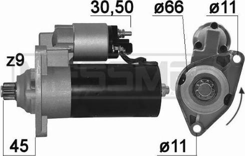 Messmer 220130A - Стартер vvparts.bg