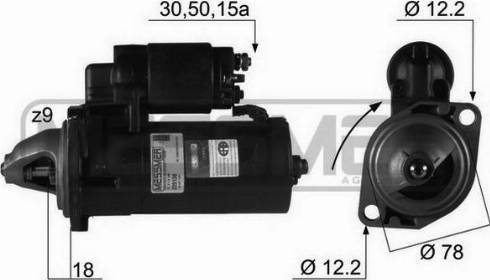 Messmer 220138R - Стартер vvparts.bg