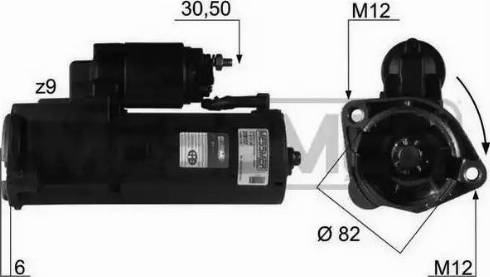 Messmer 220 137 - Стартер vvparts.bg