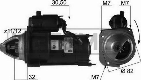 Messmer 220127R - Стартер vvparts.bg