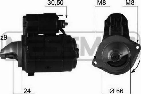 Messmer 220174A - Стартер vvparts.bg