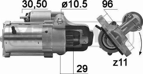 Messmer 220897 - Стартер vvparts.bg