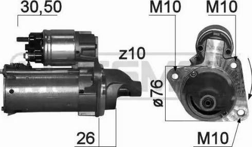 Messmer 220842 - Стартер vvparts.bg