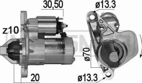 Messmer 220847 - Стартер vvparts.bg