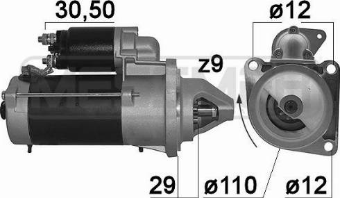 Messmer 220858A - Стартер vvparts.bg