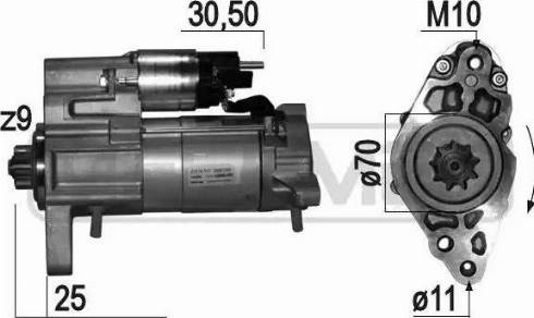 Messmer 220831 - Стартер vvparts.bg