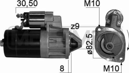 Messmer 220822A - Стартер vvparts.bg