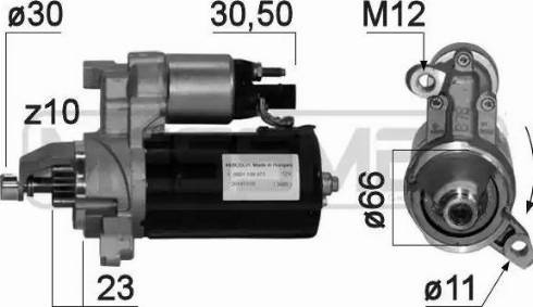 Messmer 220875 - Стартер vvparts.bg