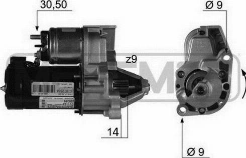 Messmer 220394A - Стартер vvparts.bg